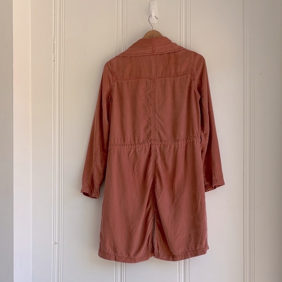 3/$30! Max Jeans Salmon Terracotta Tencel Jacket - Picture 2 of 3